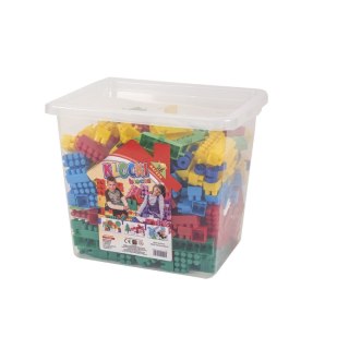 Klocki konstrukcyjne w dużym pojemniku Bączek/Tupiko (KPD 2001)