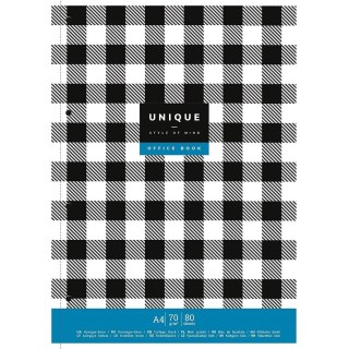 Kołozeszyt (kołonotatnik) A4+ UNIQUE STYL 4823088223705 80k. krata Astrapap
