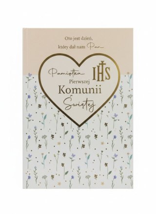Książeczka pamiątkowa z komunii Kukartka (PMB-0073)