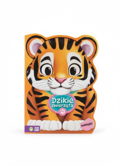 Książka dla dzieci dzikie zwierzęta Zielona Sowa