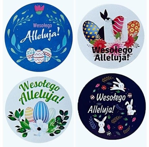 Naklejka (nalepka) Craft-Fun Series Naklejki na rolce, motywy wielkanocne Titanum (set1)