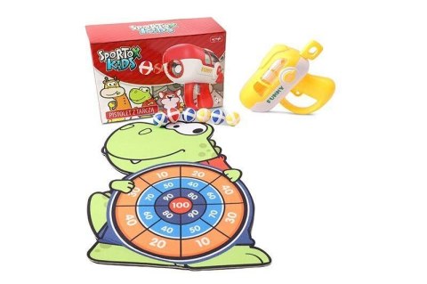 Pistolet z tarczą na rzep Dino Artyk (136184)