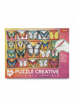 Puzzle Kolekcja motylo 500 el. Trefl (37561)