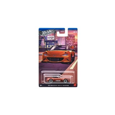 Samochód SILVER SUBCOMPACTS MIX 1:64 Hot Wheels (JLT20)