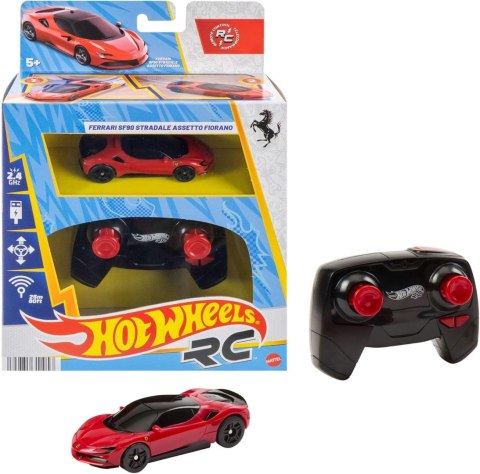 Samochód zdalnie sterowany Ferrari SF90 Stradale Assetto Fiorano Hot Wheels (JGD09)
