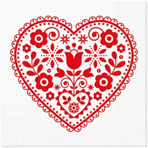 Serwetki TaT mix papier [mm:] 330x330 Paw (TL129800)