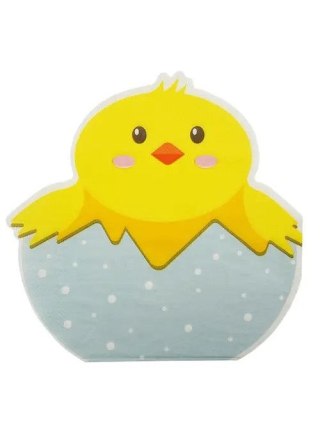 Serwetki Wielkanocne - kurczaczek (10 szt.) mix papier [mm:] 160 Arpex (WN8235)