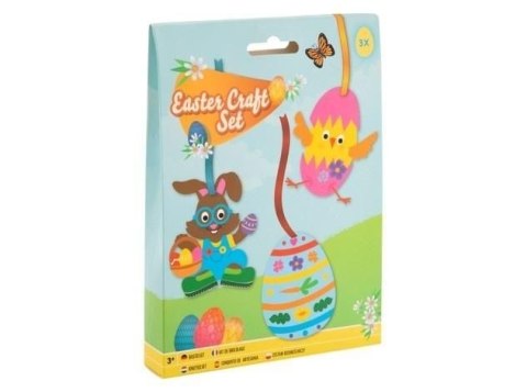 Zestaw kreatywny dla dzieci Wyklejanki 3 szt. Wielkanoc Grafix (111865)