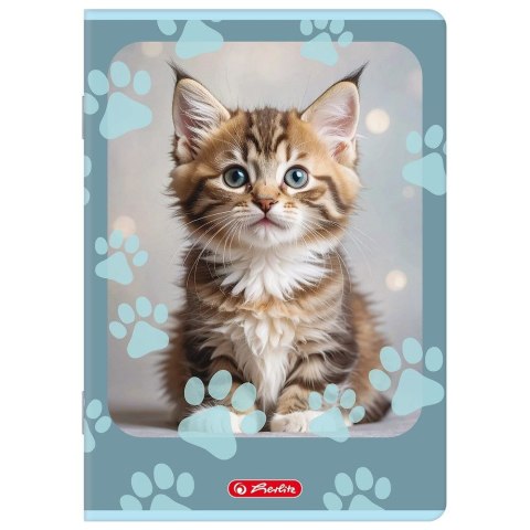 Zeszyt A5 Animals 32k. 70g linia Herlitz (400206383)