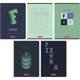Zeszyt A5 fizyka mix 60k. 70g krata Herlitz (400206350)