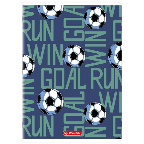 Zeszyt A4 mix 32k. 70g linia podwójna kolorowa Herlitz (400206361)