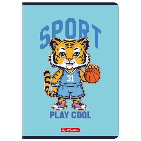 Zeszyt A5 mix 16k. 70g linia podwójna kolorowa Herlitz (400206335)