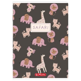 Zeszyt A5 mix 32k. 70g linia podwójna kolorowa Herlitz (400206339)