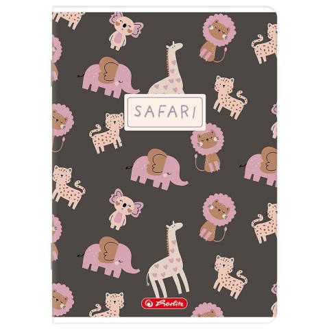 Zeszyt A5 mix 32k. 70g linia podwójna kolorowa Herlitz (400206339)