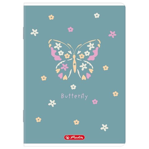 Zeszyt A5 mix 32k. 70g linia podwójna kolorowa Herlitz (400206339)