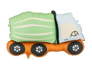 Balon foliowy Betoniarka, 81x48 cm, mix Partydeco (FB399)