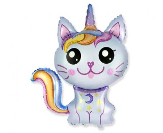 Balon foliowy Magiczny kot (niebieski) 24cal Godan (C901797A)