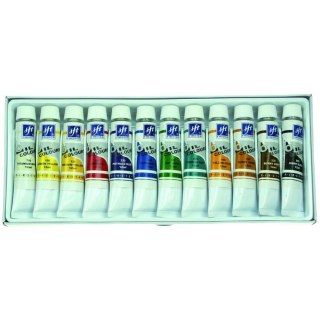 Farba olejna kolor: mix 12ml 12 kolor. Firster (FOC-121)