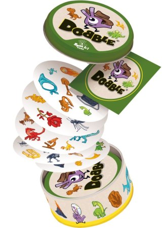 Gra strategiczna Dobble Dinozaury Rebel (3558380128328)