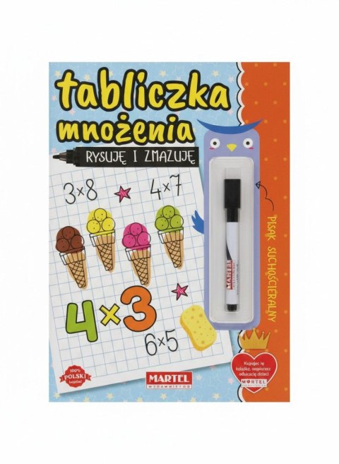 Książeczka edukacyjna RYSUJĘ I ZMAZUJĘ