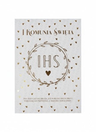 Książeczka pamiątkowa z komunii Kukartka (PMB-0072)