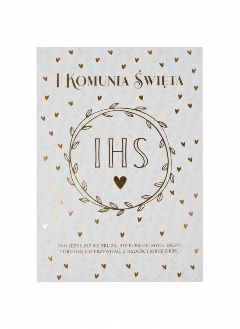 Książeczka pamiątkowa z komunii Kukartka (PMB-0072)