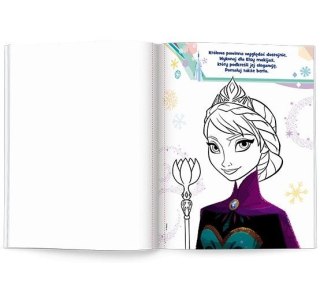 Książka dla dzieci Kraina Lodu. Pomaluj mnie! Ameet (MAK 9102)