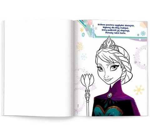 Książka dla dzieci Kraina Lodu. Pomaluj mnie! Ameet (MAK 9102)
