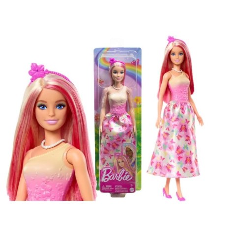 Lalka Księżniczka różowa [mm:] 290 Barbie (HRR08)