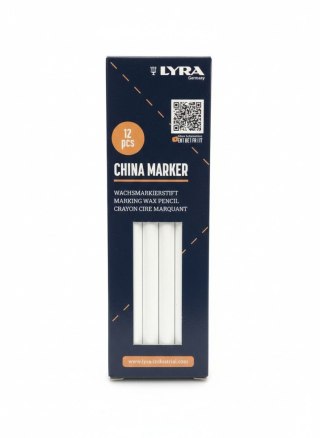 Marker permanentny China Dixon wkład biały Lyra (1633 01)