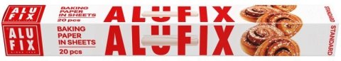 Papier do pieczenia 33x42 cm 50 arkuszy 20m Alufix (BS-AX-002755)