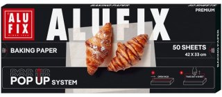 Papier do pieczenia 33x42 cm 50 arkuszy Alufix (BS-AX-002113)