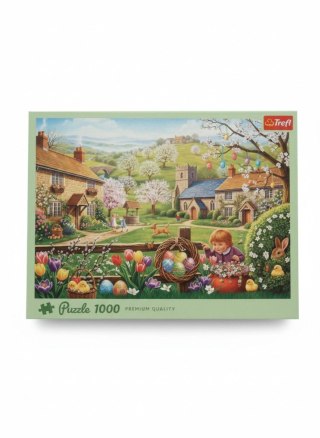 Puzzle Poszukiwanie wielkanocnych jajek 1000 el. Trefl (10977)