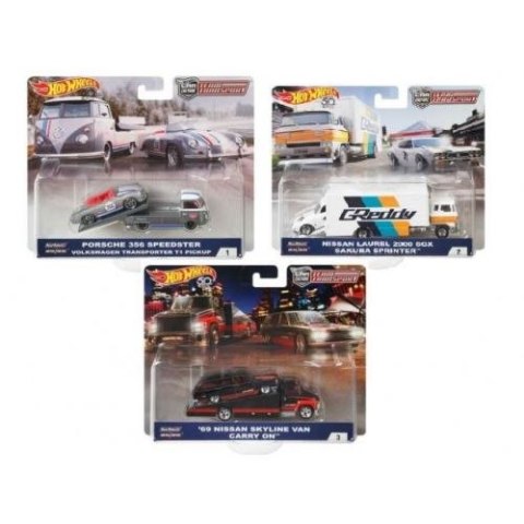 Samochód 50 rocznica Pojazdy transportowe Premium mix Hot Wheels (FLF56)