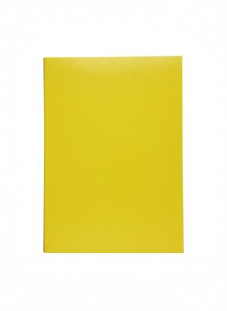 Teczka z szerokim grzbietem na rzep A4 żółty Barbara (1821018)