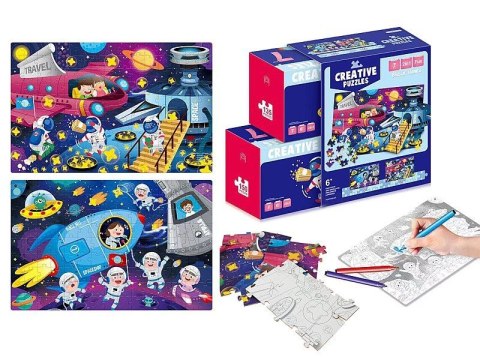 Układanka puzzle do kolorowania Adar (632059)