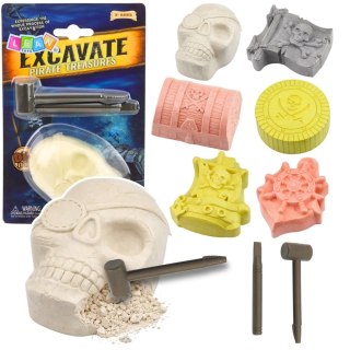 Zestaw kreatywny dla dzieci Piracki Zestaw Archeologiczny Wykopaliska Skarbów Narzędzia Lean (29212)