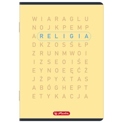 Zeszyt A5 Religia mix 60k. 70g krata Herlitz (400206356)