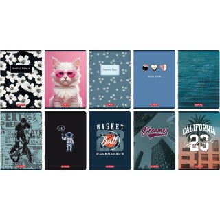 Zeszyt A5 mix 2 60k. 70g czysty Herlitz (400206345)