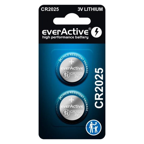 Baterie 2/bl CR2025 Everactive