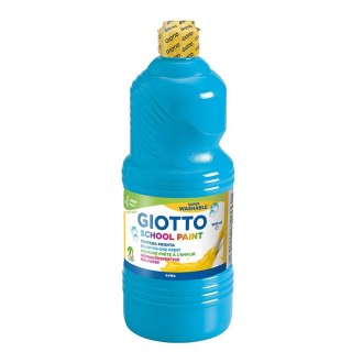 Farba tempera School Paint kolor: cyan 1000ml 1 kolor. Giotto (535515)