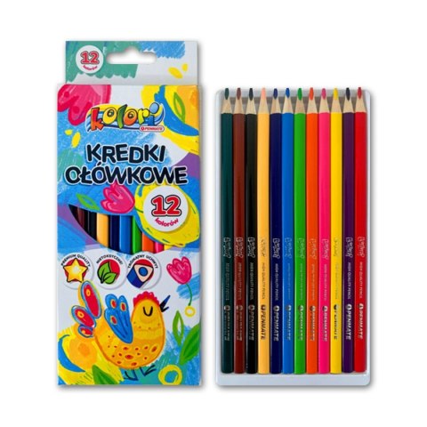 Kredki ołówkowe PREMIUM Penmate Kolori (TT7596)