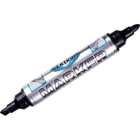 Marker permanentny wkład czarny okrągła/ścięta końcówka Centrum (0452-1505-01)