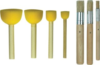 Pędzel Craft-Fun Series zestaw 7 szt. nr mix Titanum