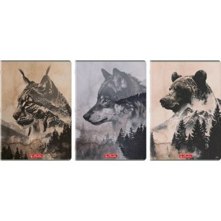 Zeszyt A4 WILD 96k. 70g linia Herlitz (400206435)