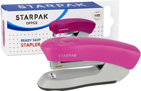 Zszywacz różowy 12k (521069) Starpak
