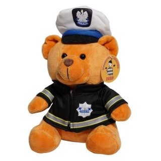 Pluszak Miś policjant [mm:] 180 18cm Deef (04373)