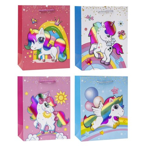 Torba prezentowa A4 Rozette (TD-23183-3D-A4 (26x32x10)