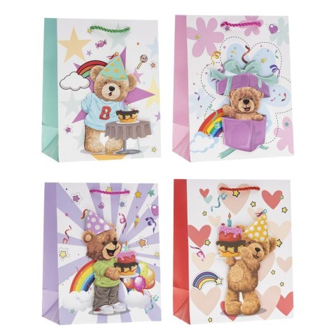 Torba prezentowa A4 [mm:] 260x320x 100 Rozette (TD-25051-3D-A4(26x32x10))