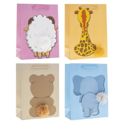 Torba prezentowa A5 [mm:] 180x230x 80 Rozette (TD-25035-A5 furry tails(18x23x8))